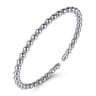 14K White Gold Bujukan Bangle