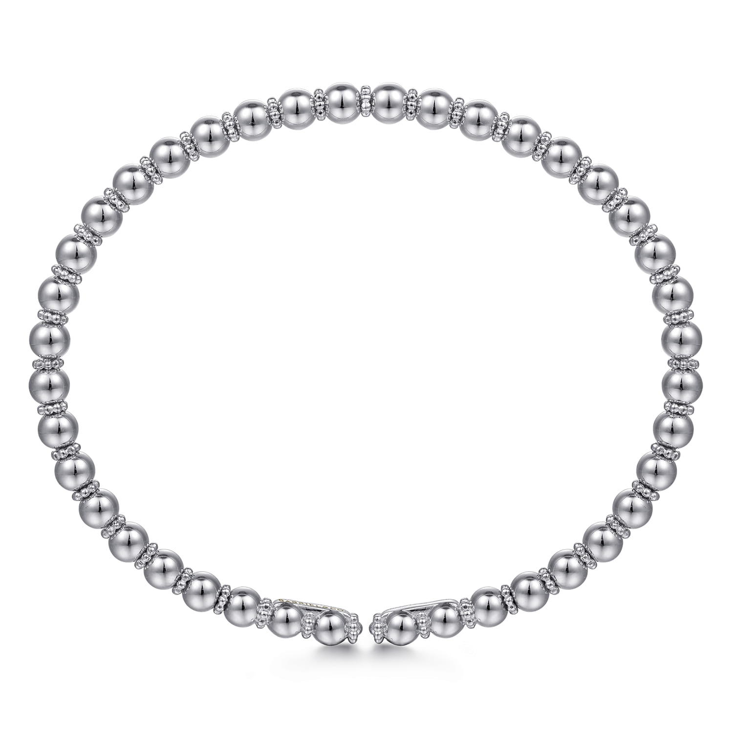14K White Gold Bujukan Bangle - Shot 3