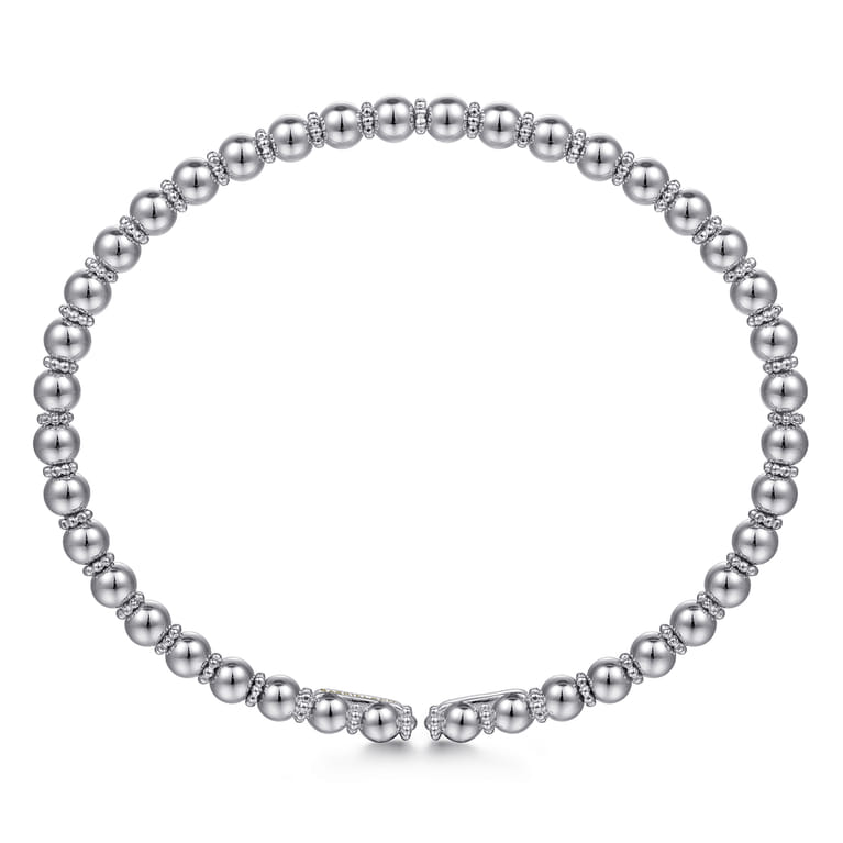 14K White Gold Bujukan Bangle - Shot 3