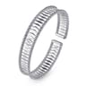 14K White Gold Bujukan Cuff Bracelet