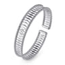 14K White Gold Bujukan Cuff Bracelet