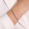 14K White Gold Bujukan Split Bangle