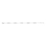 14K White Gold Chain Bracelet with Diamond Bar Stations - 0.3 ct