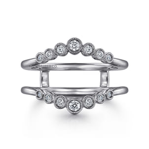 14K White Gold Diamond Anniversary Band