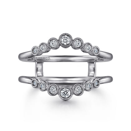 14K White Gold Diamond Anniversary Band