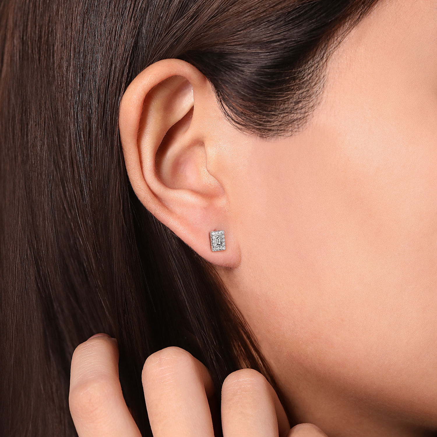 ◆STONEHENgE◆ DAL 14K Piercing SA24BA5T Single StoneHenge DAL 14K Earrings SA24A62T Cubic Zirconia 14K Rose