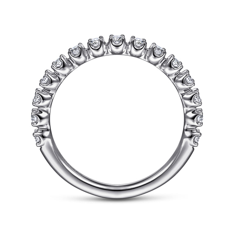 14K White Gold Diamond Band Ring - 0.25 ct - Shot 2