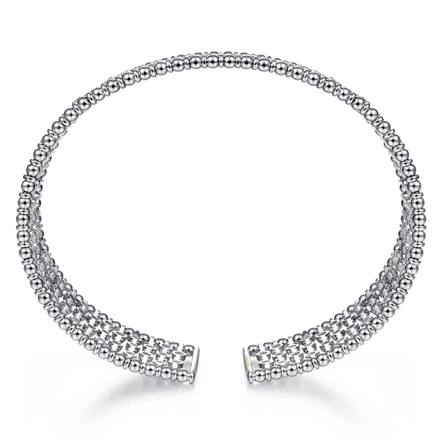 14K White Gold Diamond Bangle - 1.18 ct - Shot 3