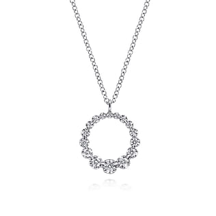 14K-White-Gold-Diamond-Circle-Pendant-Necklace1
