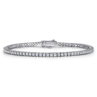 14K White Gold Diamond Classic Tennis Bracelet