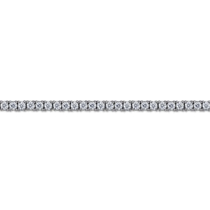 14K White Gold Diamond Classic Tennis Bracelet