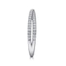14K White Gold Diamond Criss Cross Ring - 0.3 ct