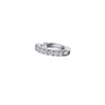 14K White Gold Diamond Cuff Earring - 0.2 ct