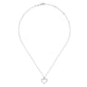 14K White Gold Diamond Heart Pendant Necklace - 0.32 ct