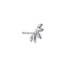 14K White Gold Diamond Illusion Marquise Ear Climber Stud Earrings - 0.4 ct