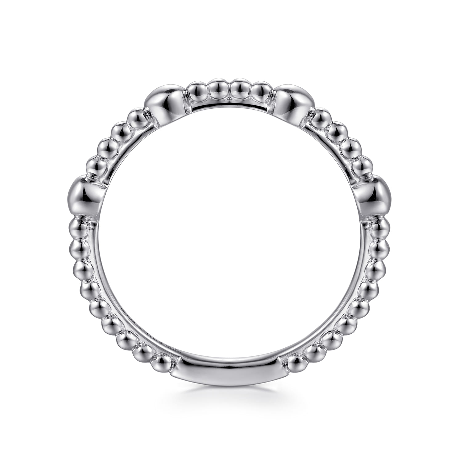 14K White Gold Diamond Ladies Ring - Shot 2
