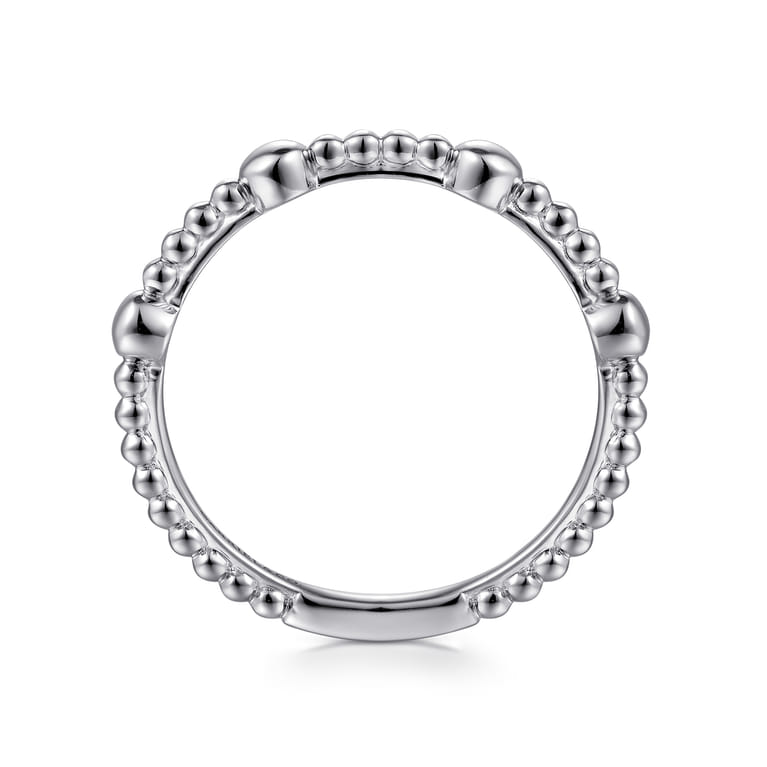 14K White Gold Diamond Ladies Ring - Shot 2