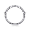 14K White Gold Diamond Ladies Ring