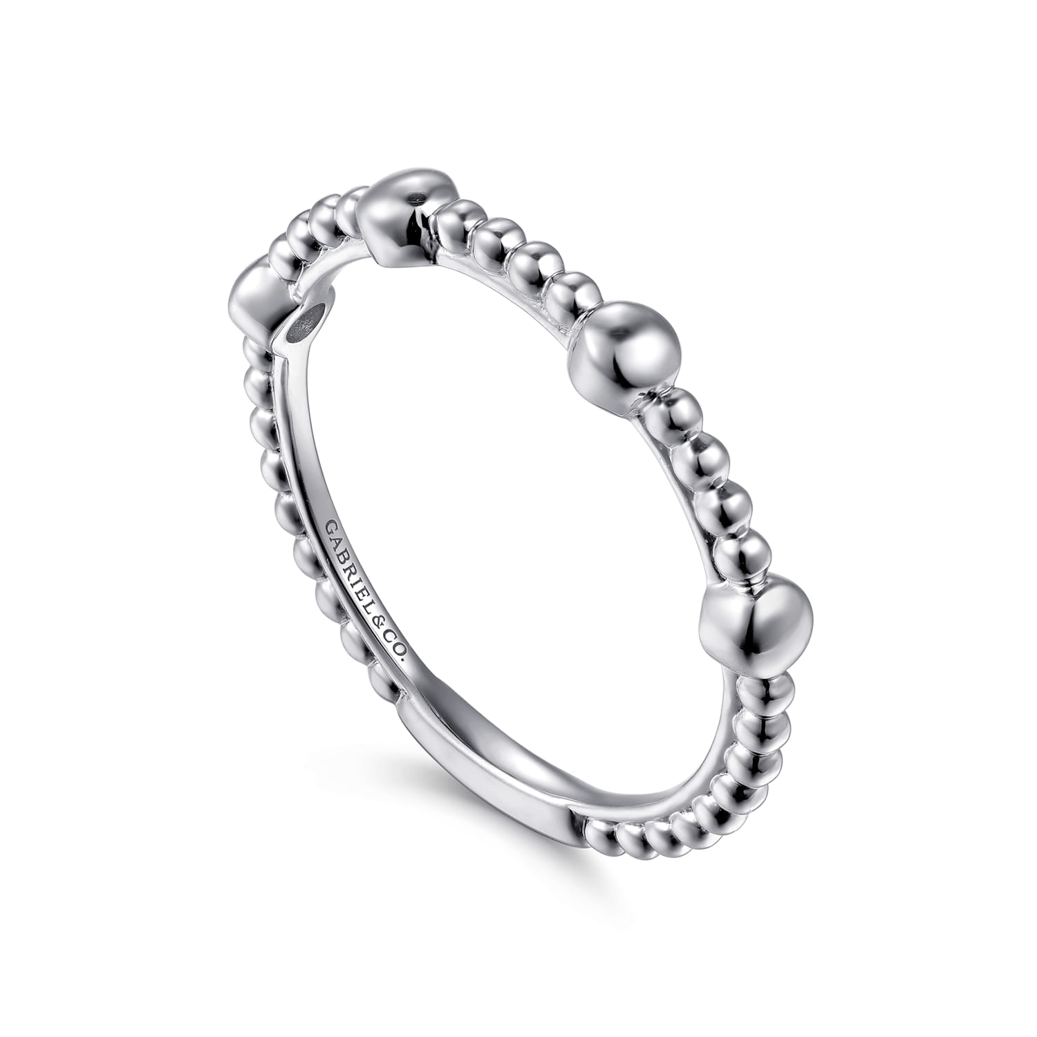 14K White Gold Diamond Ladies Ring - Shot 3