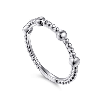 14K White Gold Diamond Ladies Ring