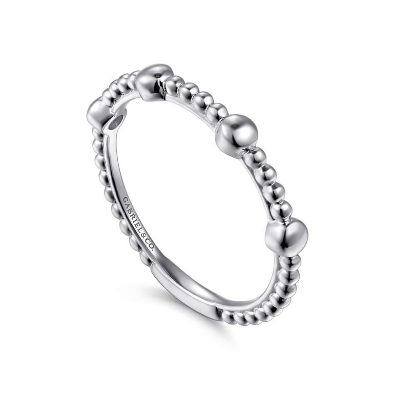 14K White Gold Diamond Ladies Ring - Shot 3