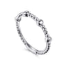 14K White Gold Diamond Ladies Ring