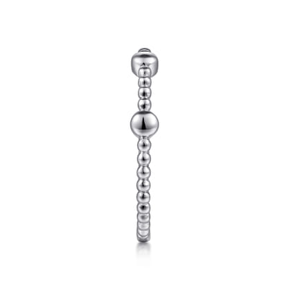 14K White Gold Diamond Ladies Ring