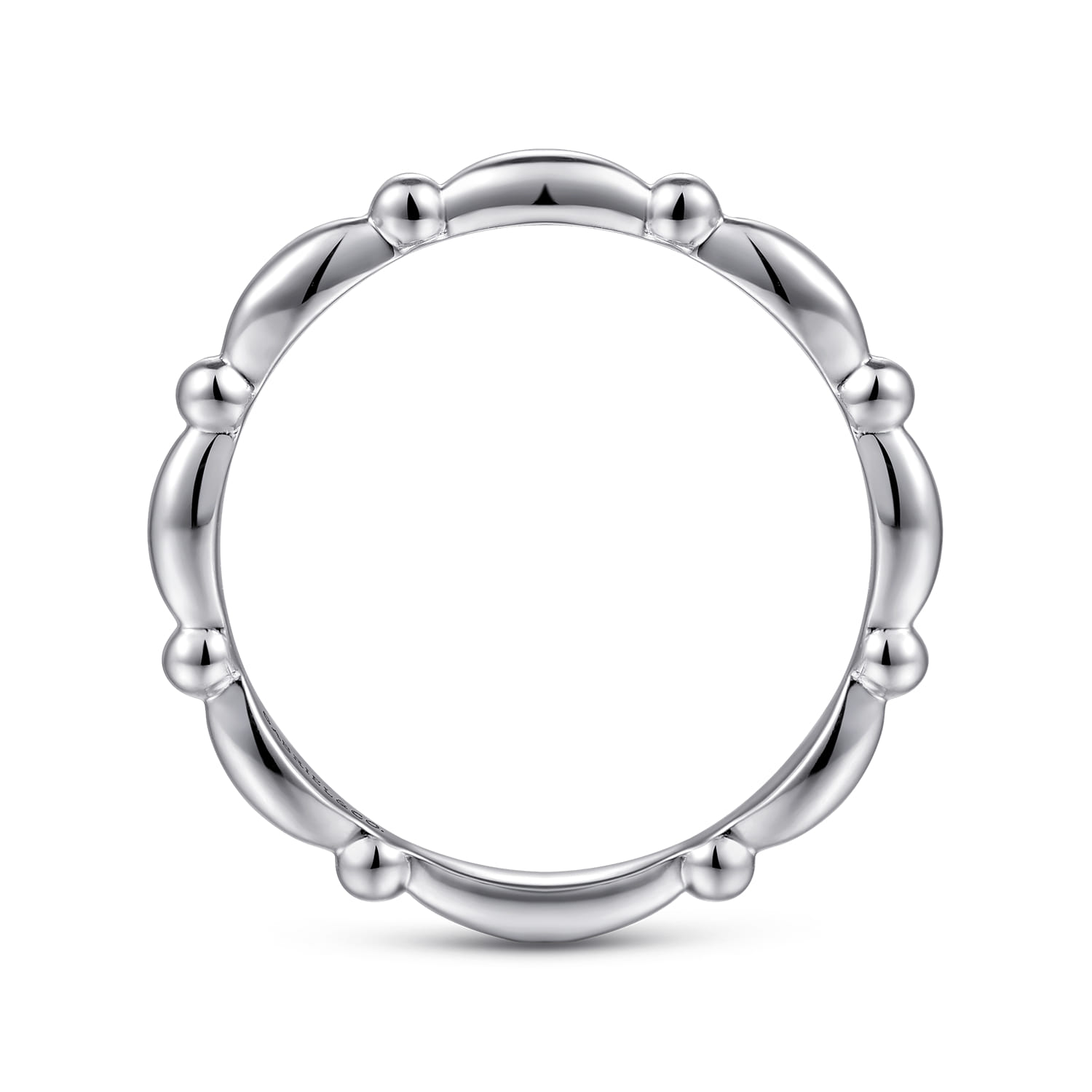 14K White Gold Diamond Ladies Ring - Shot 2