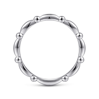 14K White Gold Diamond Ladies Ring