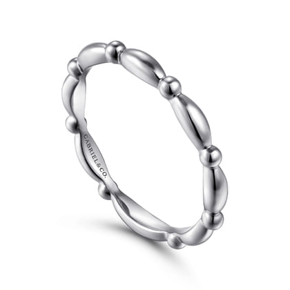 14K White Gold Diamond Ladies Ring