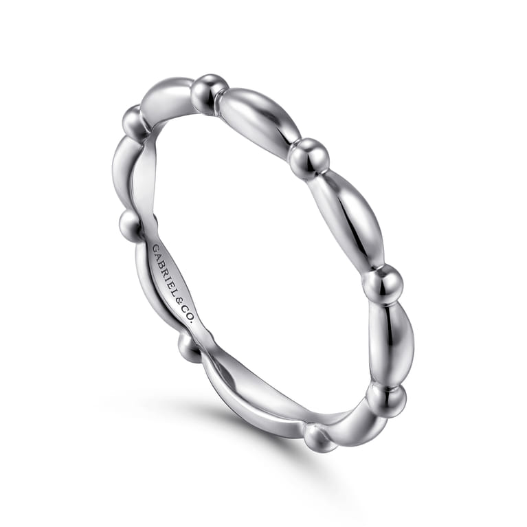 14K White Gold Diamond Ladies Ring - Shot 3
