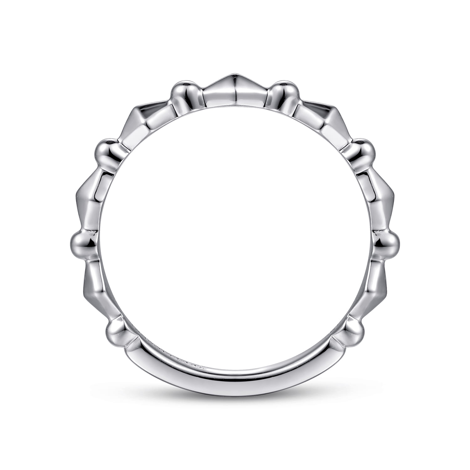 14K White Gold Diamond Ladies Ring - Shot 2
