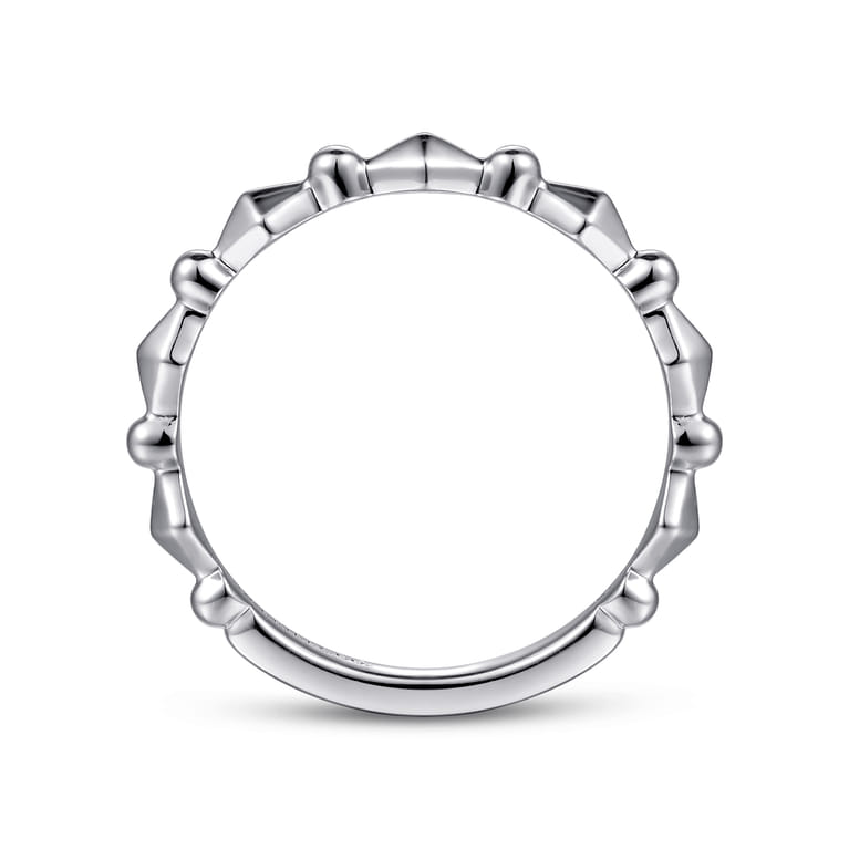 14K White Gold Diamond Ladies Ring - Shot 2