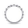 14K White Gold Diamond Ladies Ring