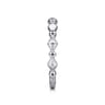 14K White Gold Diamond Ladies Ring
