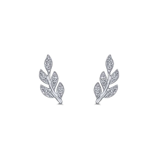 14K-White-Gold-Diamond-Leaf-Stud-Earrings3