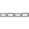 14K White Gold Diamond Link Chain Bracelet - 8.5 ct