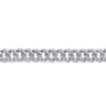 14K White Gold Diamond Link Tennis Bracelet - 3.34 ct