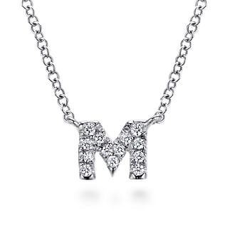 14K-White-Gold-Diamond-M-Initial-Pendant-Necklace1