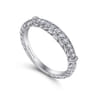 14K White Gold Diamond Matching Wedding Band - 0.23 ct