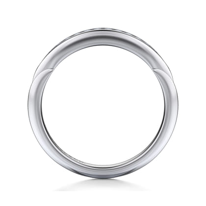 14K White Gold Diamond Matching Wedding Band
