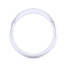 14K White Gold Diamond Matching Wedding Band - 0.11 ct