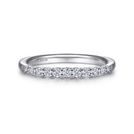 14K White Gold Diamond Matching Wedding Band