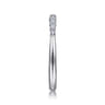 14K White Gold Diamond Matching Wedding Band - 0.22 ct