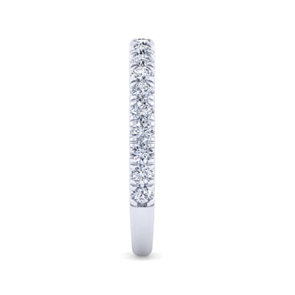 14K White Gold Diamond Matching Wedding Band