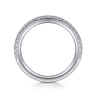 14K White Gold Diamond Matching Wedding Band - 0.21 ct