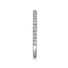 14K White Gold Diamond Matching Wedding Band - 0.21 ct