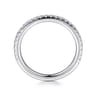 14K White Gold Diamond Matching Wedding Band - 0.27 ct