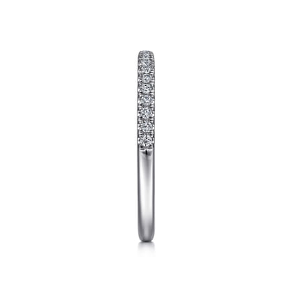 14K White Gold Diamond Matching Wedding Band