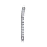 14K White Gold Diamond Matching Wedding Band - 0.34 ct